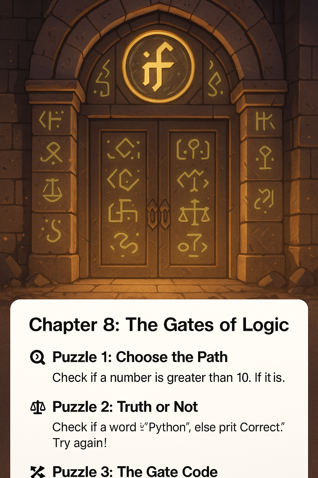 Gates of Logic Illustration