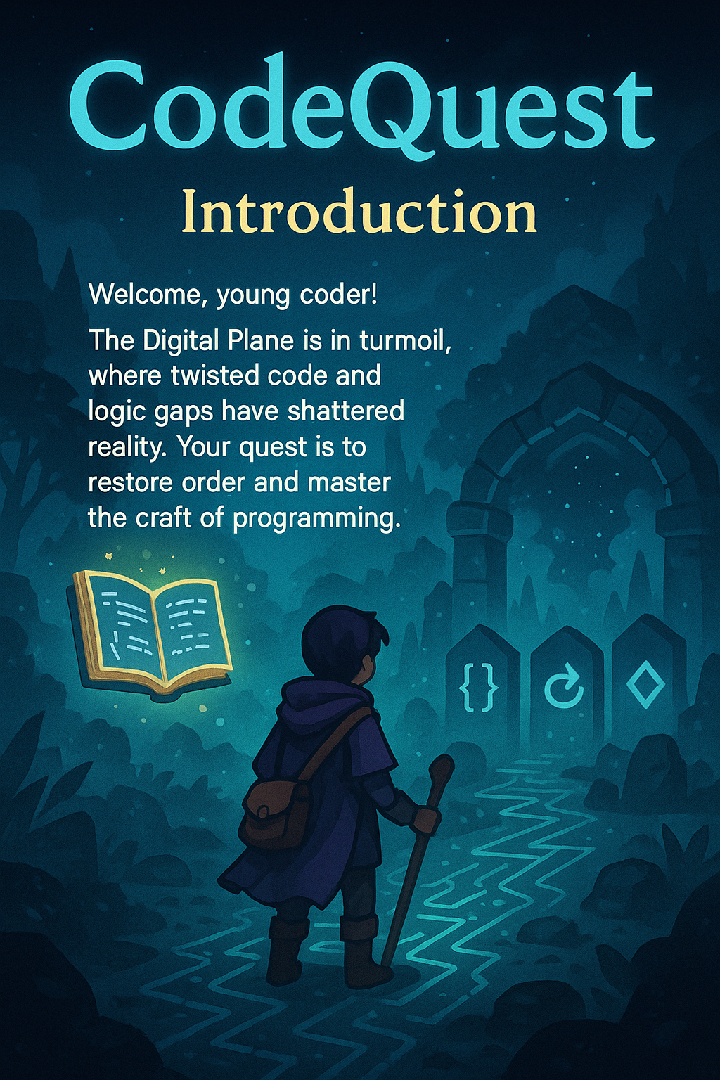 Trial of Code Illustration